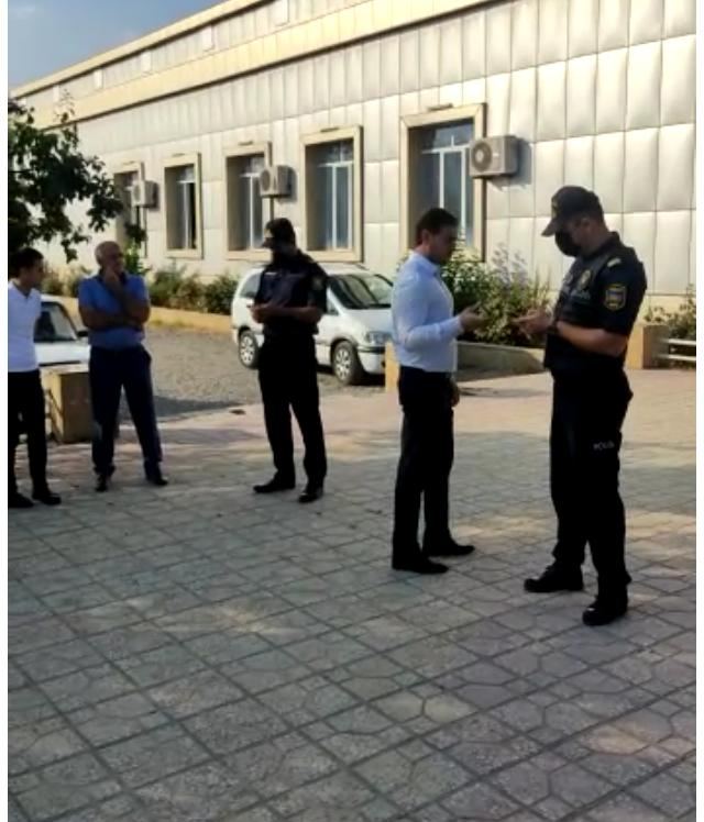 Beyləqanda polis əməkdaşları şadlıq saraylarına reydlər keçirib (FOTO) - Gallery Image