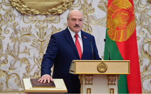 Lukaşenko gizli inauqurasiya mərasimi keçirdi