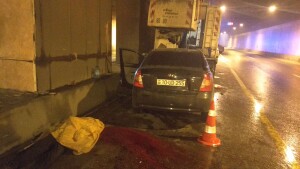 Ziya Bünyadov prospektinin yeraltı tunelində ağır avtomibil qəzası baş verdi