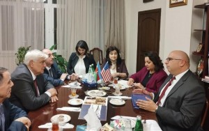 ABŞ diplomatı ADU-nun qonağı oldu – Foto