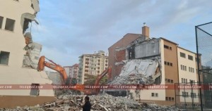 Ankarada Rəsulzadə adına liseyin binası söküldü – Foto