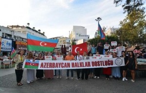 Antalyada da erməni təxribatlarına etiraz edildi – Foto