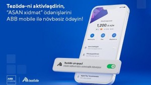 “ASAN xidmət” ödənişlərini ABB mobile ilə növbəsiz ödə!