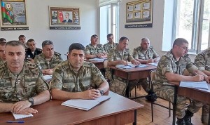 Azərbaycan Ordusunun zabitlərinin təlimindən – Video