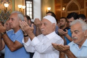 Azərbaycanda bayram namazı qılındı