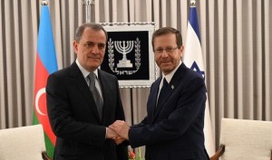 Bayramov İsrail prezidenti ilə görüşdü