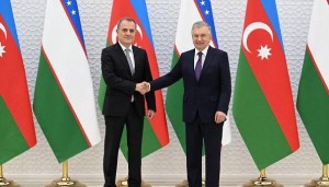 Bayramov Özbəkistan prezidenti ilə görüşdü