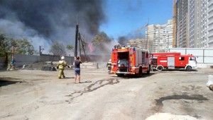 Bryanskda hərbi hospital yandı
