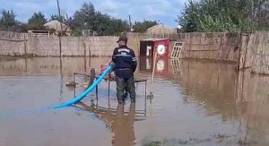 Bu kəndi su basdı: FHN hərəkətə keçdi – Video
