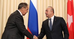 Çavuşoğlu Lavrov və Abdullahianla görüşdü