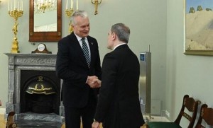 Ceyhun Bayramov Litva lideri ilə görüşdü