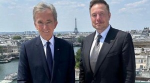 Dünyanın ən varlı iki adamı Parisdə görüşdü – Foto