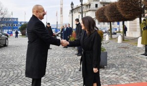 Əliyev Macarıstan prezidenti ilə görüşdü – Foto