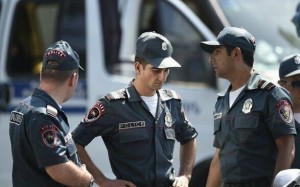 Ermənistan polis bölməsinə bomba qoyuldu