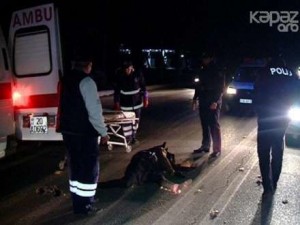 Gəncədə evakuator piyadanı vurdu