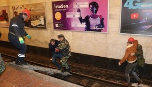 General Həsənov metroda təlim keçirdi – Video