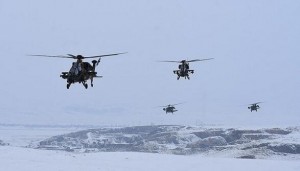 Helikopterlərimiz havaya qaldırıldı – Video