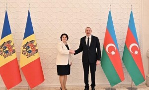 İlham Əliyev Moldovanın baş naziri ilə görüşdü