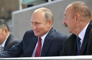İlham Əliyev və Putin birgə nahar etdi