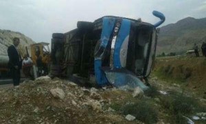 İranda 2 avtobus toqquşdu: 40 yaralı