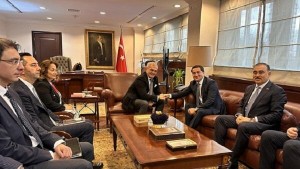 PA rəsmisi Türkiyə XİN başçısının müavini ilə görüşdü