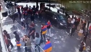 Parisdə səfirliyimizə hücum edən radikal həbs edildi – Video