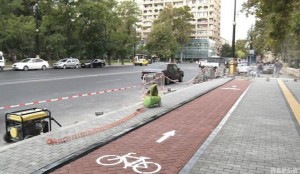 Paytaxtın bu ərazisində velosiped yolları inşa edildi – Video