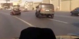 Polisin əmrinə tabe olmayan sürücü saxlanıldı – Video