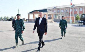 Prezident “Qazax” Əlahiddə Sərhəd Diviziyasında – Foto