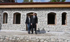 Prezident və xanımı Şuşada… – Foto