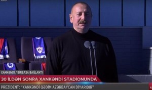 Prezidentlə şəhid övladları arasında səmimi söhbət – Video