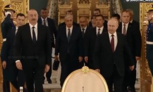 Putindən İlham Əliyevə jest – Video