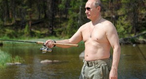 Qərb liderləri Putini lağa qoydu: Çılpaq şəkildə ata minib…