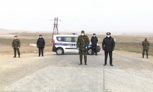 Rusiya ilə sərhəd rayonlarda polis postları quruldu – Video
