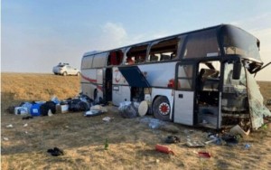 Rusiyada avtobus qəzaya uğradı: 8 ölü