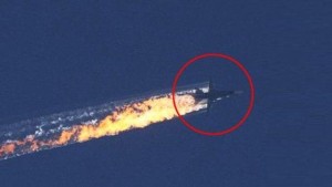 Rusiyanın Su-24 təyyarəsi məhv edildi