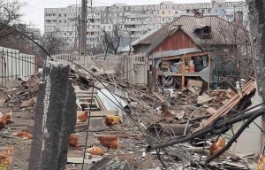 Ruslar Zaporojyeni atəşə tutur: onlarla ev dağıldı