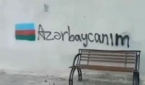 Təbrizdə Azərbaycanla bağlı divar yazıları – Video