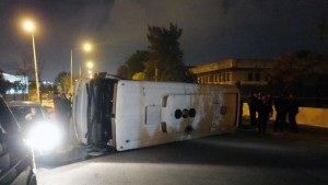 Türkiyədə avtobus aşdı: 1 ölü, 15 yaralı