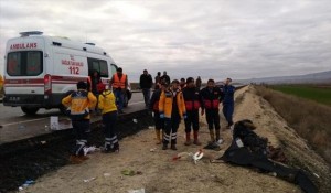 Türkiyədə tur avtobusu aşdı: 19 yaralı