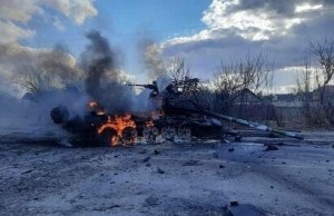 Ukrayna iki gündə 10-dan çox rus tankını məhv etdi