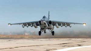 Ukrayna Rusiyaya məxsus Su-25 təyyarəsini vurdu