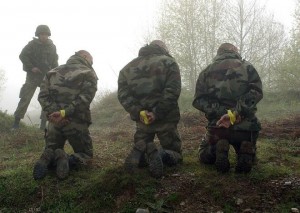 Ukraynalı diversantlar əsir götürüldü