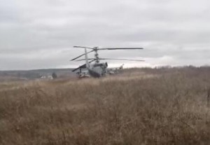 Ukraynanın Mİ-8 helikopteri vuruldu